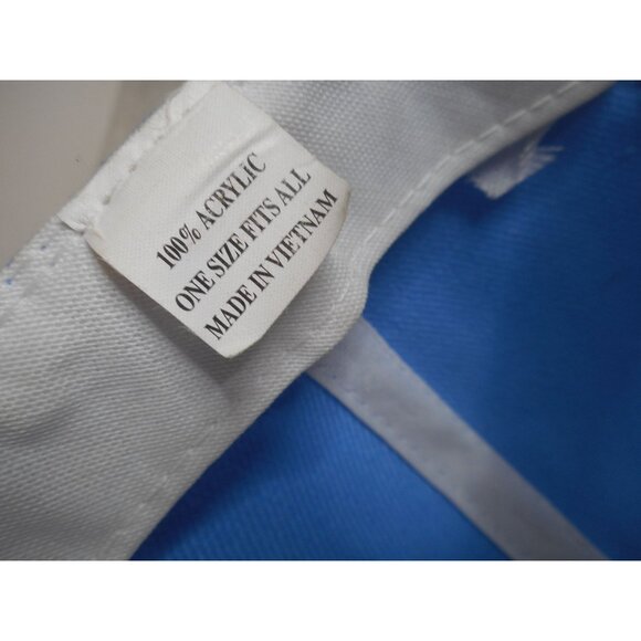 New York Embroidered Adjustable Baseball Cap Baby Blue white one size fits - Picture 7 of 8